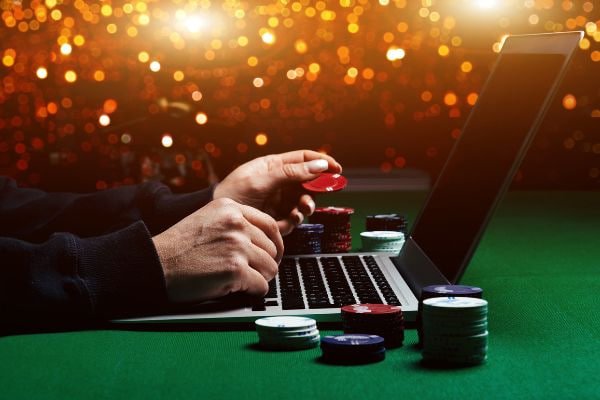 Ilustrasi tampilan modern duduslot sebagai platform taruhan terpercaya
